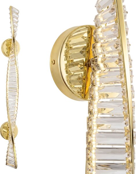 FALI LED LÁMPA APP1952-W 100cm GOLD