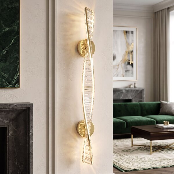 FALI LED LÁMPA APP1952-W 100cm GOLD