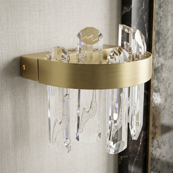 LED fali lámpa SWE075-W Brushed Gold
