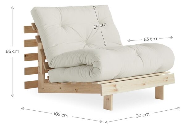 Zöld fotel Roots – Karup Design