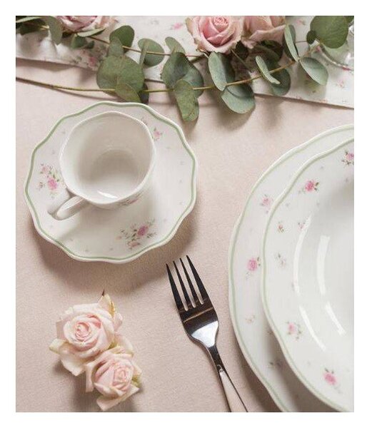 Nonna Rosa fehér porcelán cukortartó - Brandani