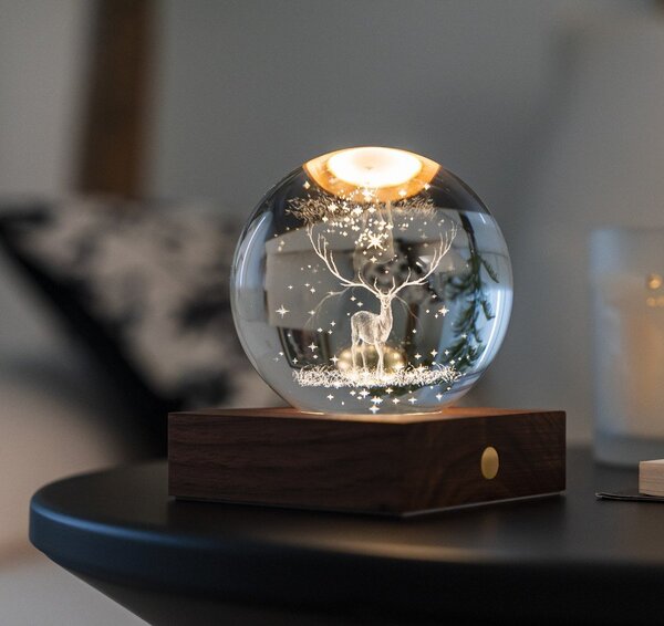 Sötétbarna USB fénydekoráció Amber – Gingko