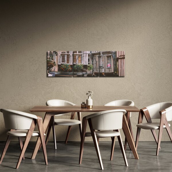 Kép - Creperia (órával) (90x30 cm)