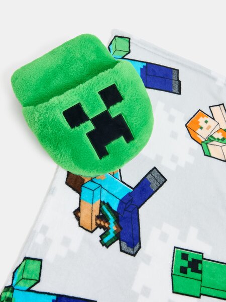 Sinsay - 2 darabos Minecraft takaró lábmelegítővel - zöld