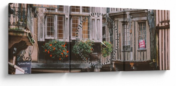 Kép - Creperia (órával) (90x30 cm)