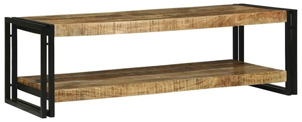 Dohányzóasztal Barna 120 x 50 x 38 cm Tömör Mangófát