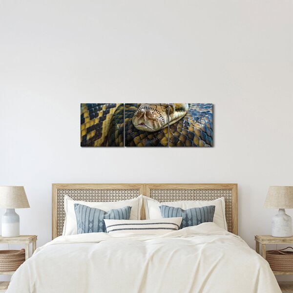 Kép - Piton (órával) (90x30 cm)