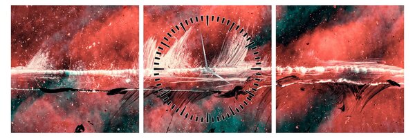 Kép - Robbanás a kerozinban (órával) (90x30 cm)
