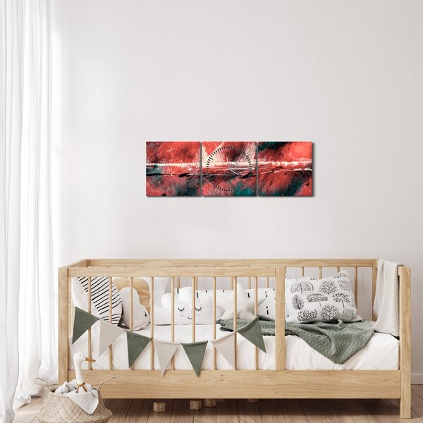 Kép - Robbanás a kerozinban (órával) (90x30 cm)