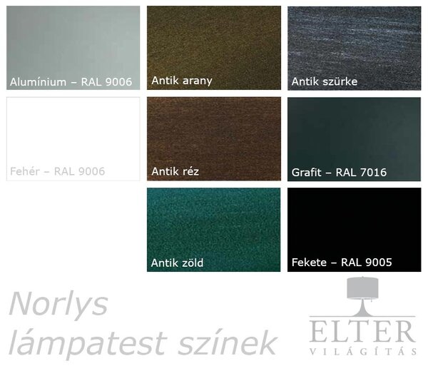 Halden kültéri falra simuló lámpa