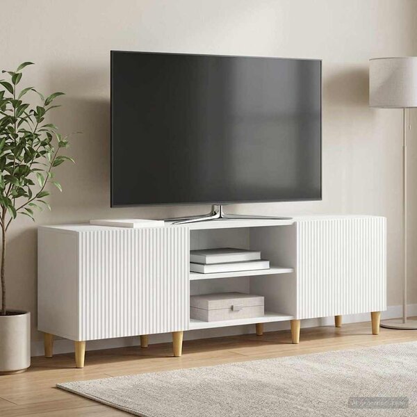 TV szekrény Fehér 150 x 31 x 50 cm Szerelt Fa