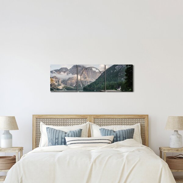 Kép - Lake Prags (órával) (90x30 cm)