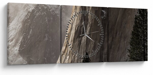 A Yosemite Valley Nemzeti Park, USA (órával) (90x30 cm)