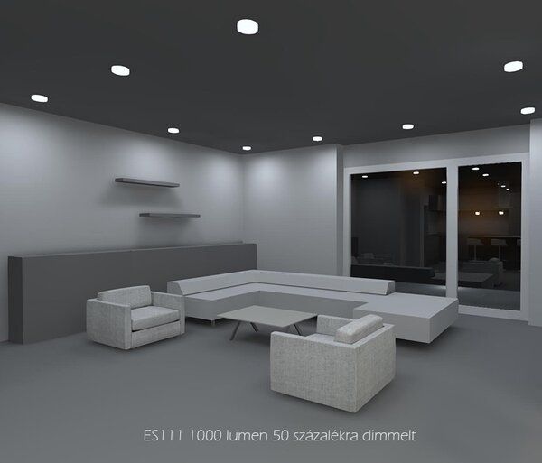 Downlight álmennyezetbe süllyeszthető spotlámpa