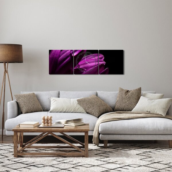 Kép - Vízcsepp (órával) (90x30 cm)