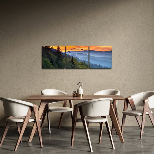 Kep - Vörös hajúak a hegyekben (órával) (90x30 cm)