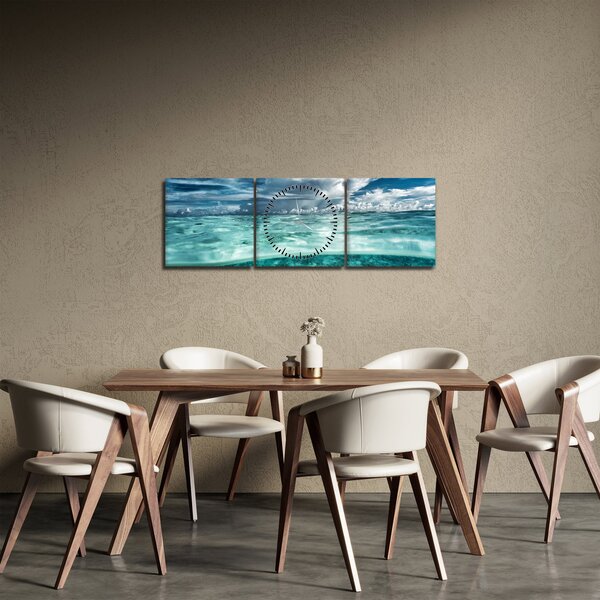 Kép - Kilátás a tengerszint alá (órával) (90x30 cm)
