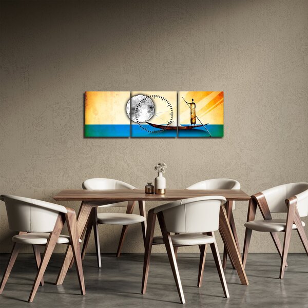 Festés - Ősi festészet (órával) (90x30 cm)