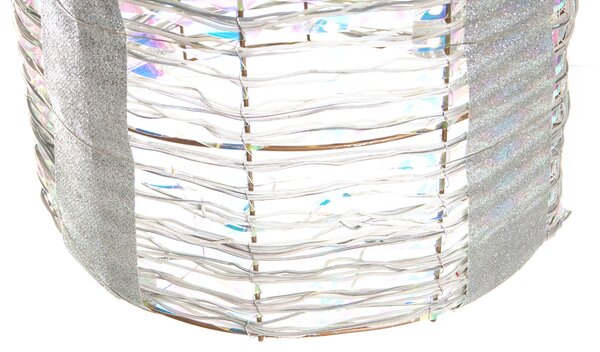 LED JULSO 20/25/30 cm Karácsonyi ajándékok Ezüst