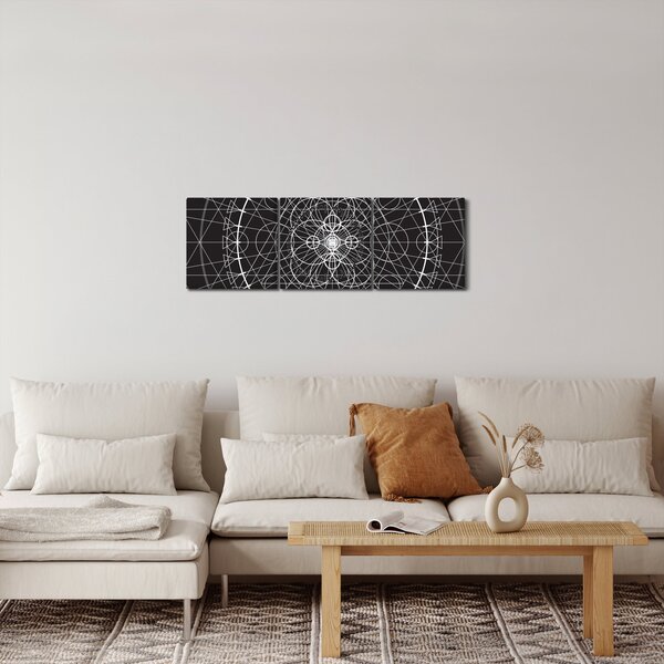 Kép - Óra absztrakciója (órával) (90x30 cm)