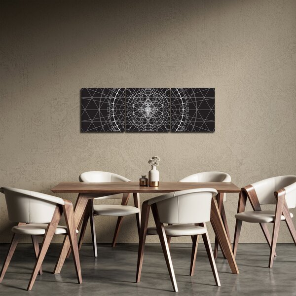 Kép - Óra absztrakciója (órával) (90x30 cm)