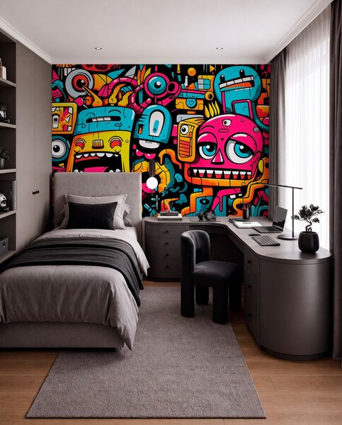 Fotótapéta Graffiti, Fotótapéta absztrakt, w05762 : Uwalls.hu
