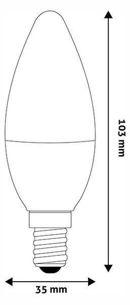 Candle opál búrás fényforrások
