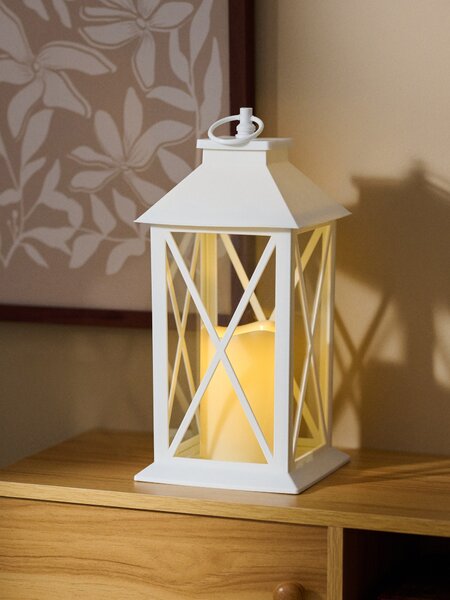 Sinsay - LED lámpa lampion formában - fehér