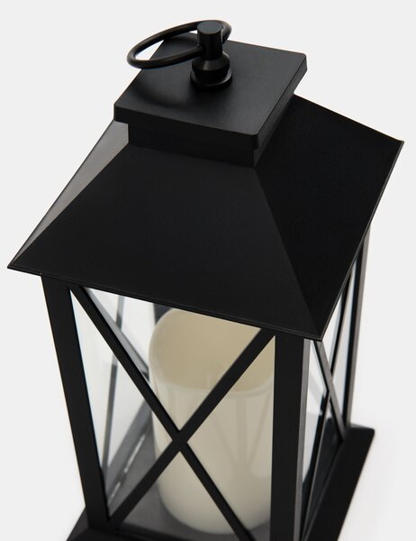 Sinsay - LED lámpa lampion formában - fekete