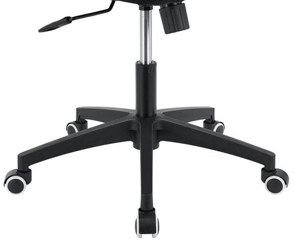 Ergonomikus irodai szék fejtámlával fekete