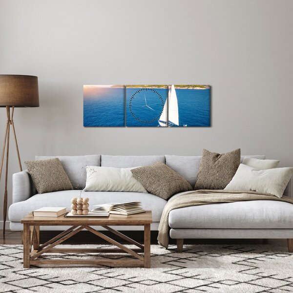 Kép - Hajókirándulás (órával) (90x30 cm)