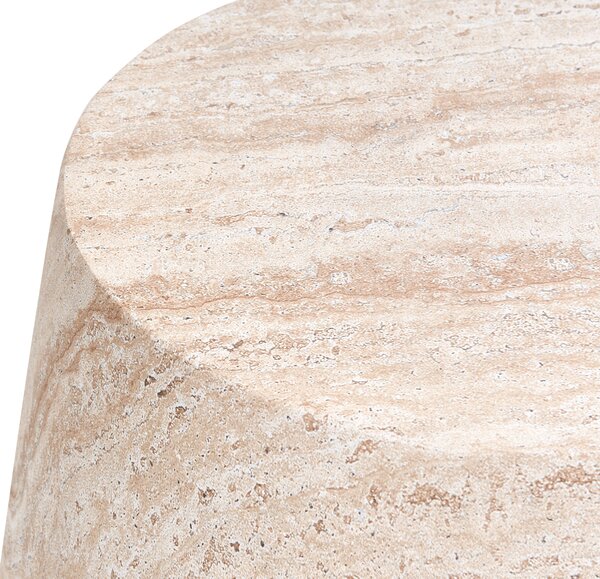 Kisasztal BIENTINO 46 cm 46 cm Travertin hatású