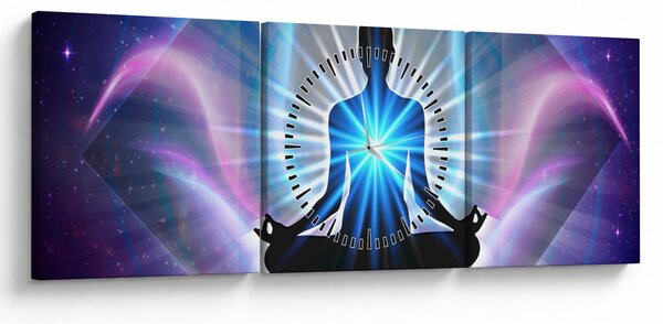 Kép - Meditáció (órával) (90x30 cm)
