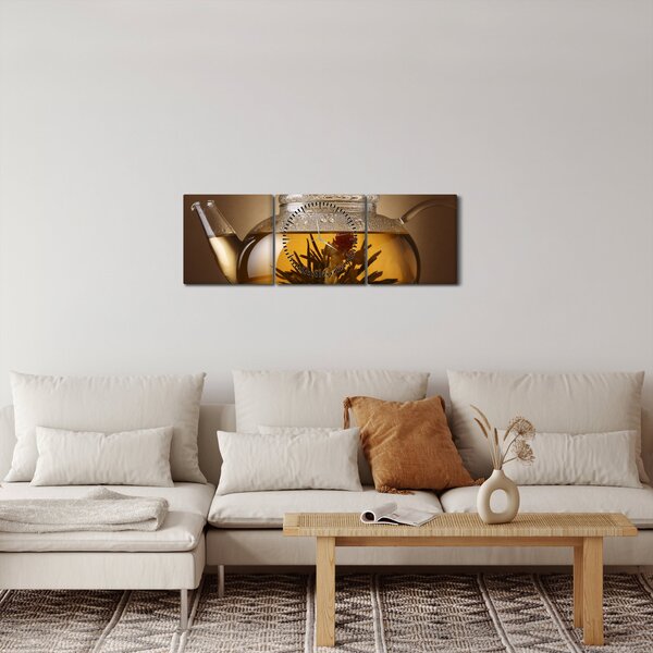 Kép - Tea ötkor (órával) (90x30 cm)