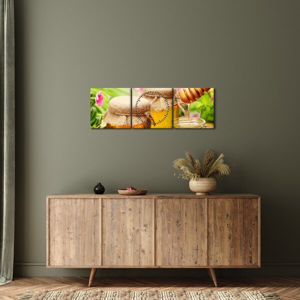 A méz képe (órával) (90x30 cm)