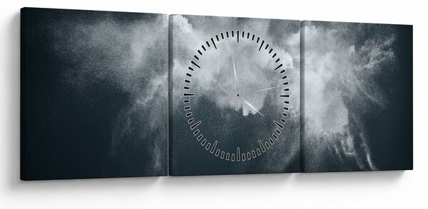 Az absztrakció képe (órával) (90x30 cm)