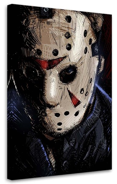 Kép Jason Voorhees - Nikita Abakumov Méretek: 40 x 60 cm, Kivitelezés: Vászonkép