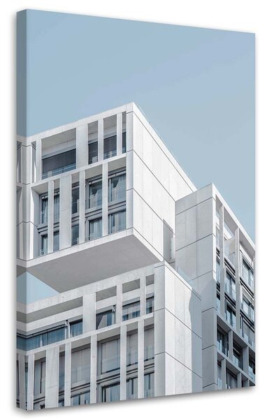 Gario Vászonkép Fehér modern épület - Nikita Abakumov Méret: 40 x 60 cm