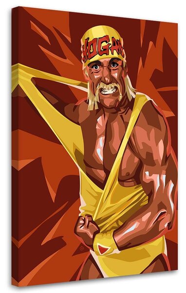 Gario Vászonkép Hulk Hogan Bash at the Beach - Nikita Abakumov Méret: 40 x 60 cm