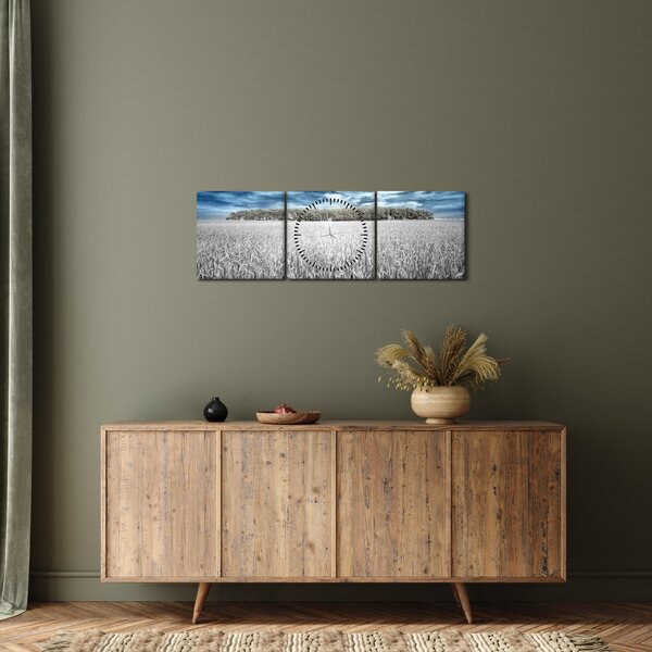 A mező képe (órával) (90x30 cm)