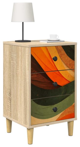 Éjjeliszekrény BONN 2 db Sonoma Tölgy 36 x 33 x 60 cm