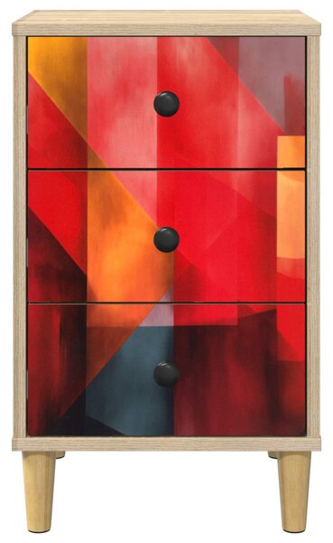 Éjjeliszekrény HEESCH 2 db Sonoma Tölgy 36 x 33 x 60 cm