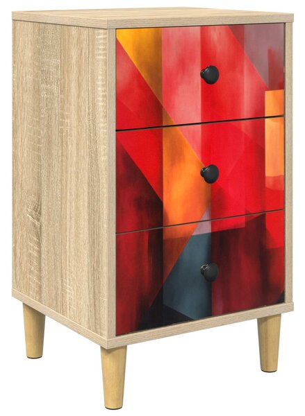 Éjjeliszekrény HEESCH Sonoma Tölgy 36 x 33 x 60 cm Szerelt Fa