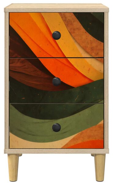 Éjjeliszekrény BONN 2 db Sonoma Tölgy 36 x 33 x 60 cm
