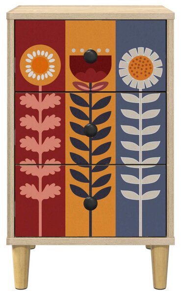Éjjeliszekrény ESSEN 2 db Sonoma Tölgy 36 x 33 x 60 cm