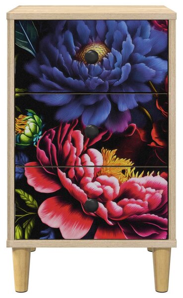 Éjjeliszekrény KIEL 2 db Sonoma Tölgy 36 x 33 x 60 cm