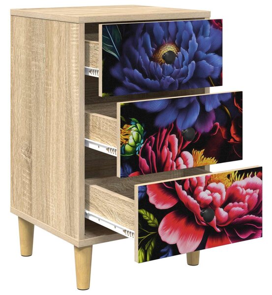 Éjjeliszekrény KIEL 2 db Sonoma Tölgy 36 x 33 x 60 cm