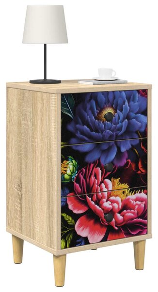 Éjjeliszekrény KIEL 2 db Sonoma Tölgy 36 x 33 x 60 cm