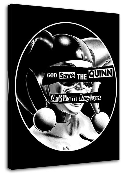 Gario Vászonkép God Save The Quinn - DDJVigo Méret: 40 x 60 cm
