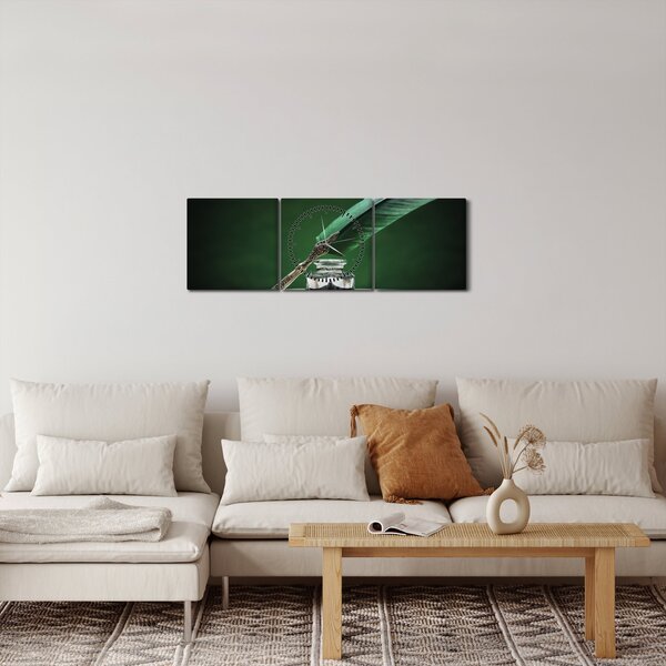 A toll képe (órával) (90x30 cm)